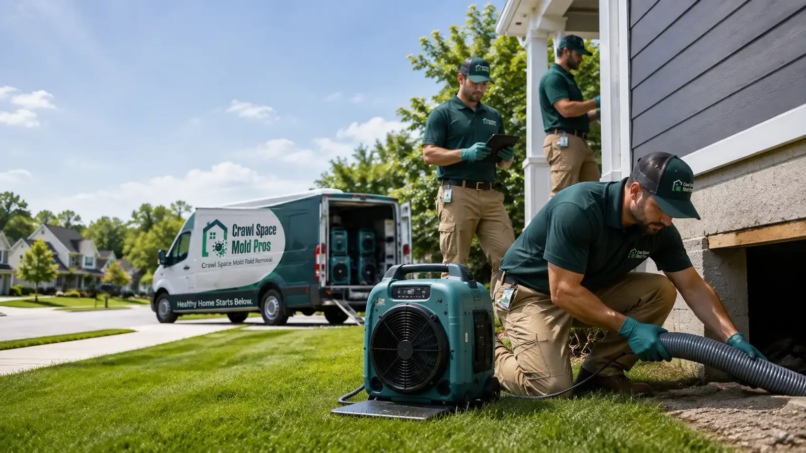 Crawl Space Mold Removal in Roxbury, CT